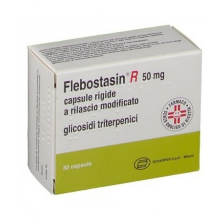 FLEBOSTASIN R 30CPS 50MG RM