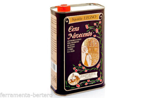 CERA LIQUIDA NOVECENTO TRASPARENTE - NEUTRA LITRI 1 COD.  X905