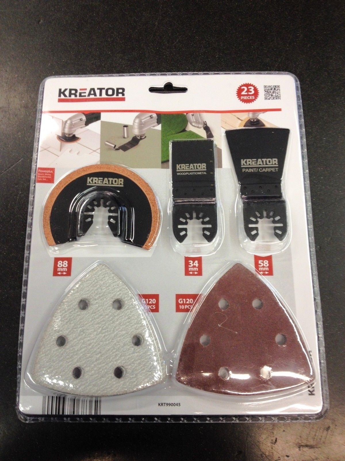 kit 23 PEZZI  lame per UTENSILE MULTIFUNZIONE oscillante