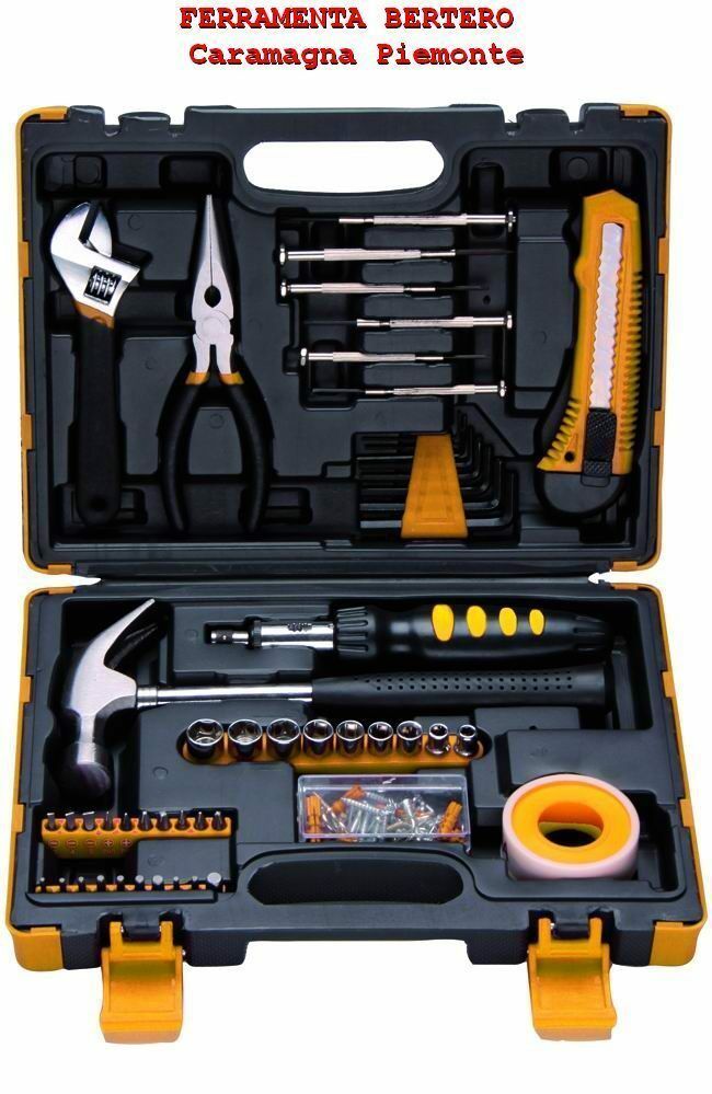 SET UTENSILI VALIGIA VIGOR ART. VAU-V130 PEZZI 130