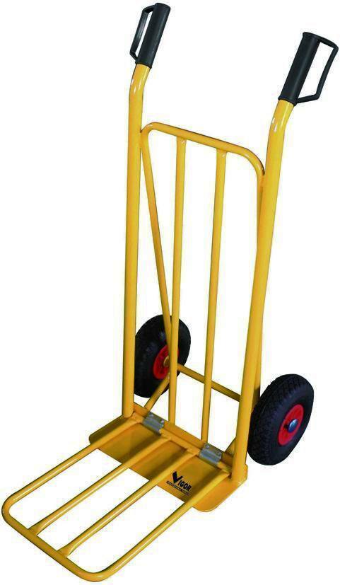 CARRELLO PORTACASSE MOD. PALA RIBALTABILE portata 150 Kg