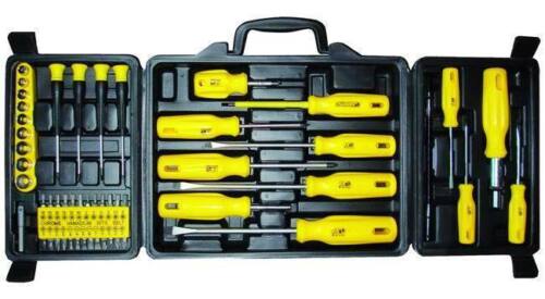 ASSORTIMENTI BLINKY VALIGIA BK-52 cacciaviti + inserti + bussole tot PEZZI 52