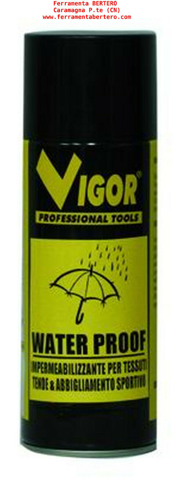 IMPERMEABILIZZANTE PER TESSUTI GIACCHE TENDE  SPRAY VIGOR 400 ML 