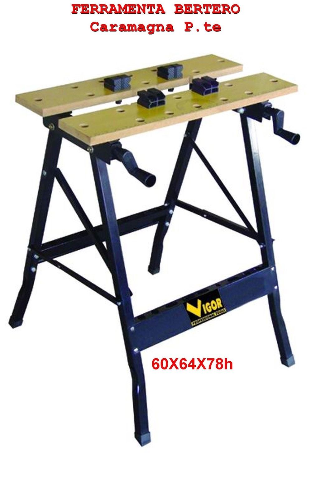 BANCO LAVORO VIGOR VLB-150 RICHIUDIBILE 60X64X78H