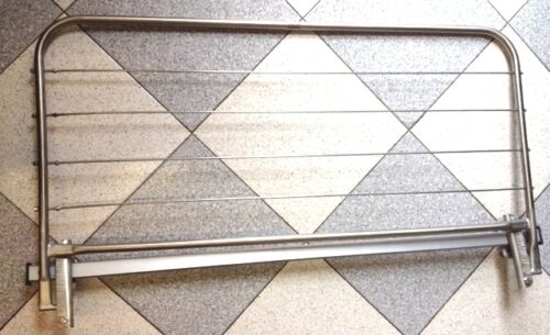 STENDIBIANCHERIA STENDI BIANCHERIA INOX BALCONE RINGHIERA  ROTAZIONE 3 POSIZIONI