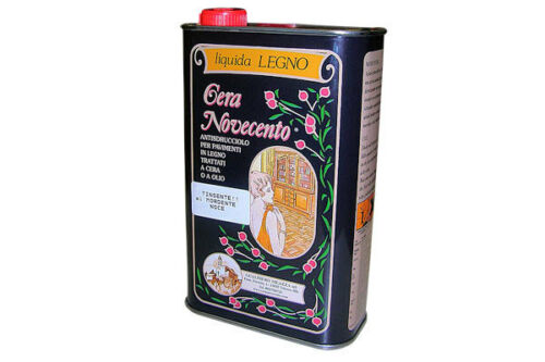 CERA LIQUIDA NOVECENTO TINGENTE MORDENTE NOCE - ANTICHIAZZA  LITRI 1 COD.  X907