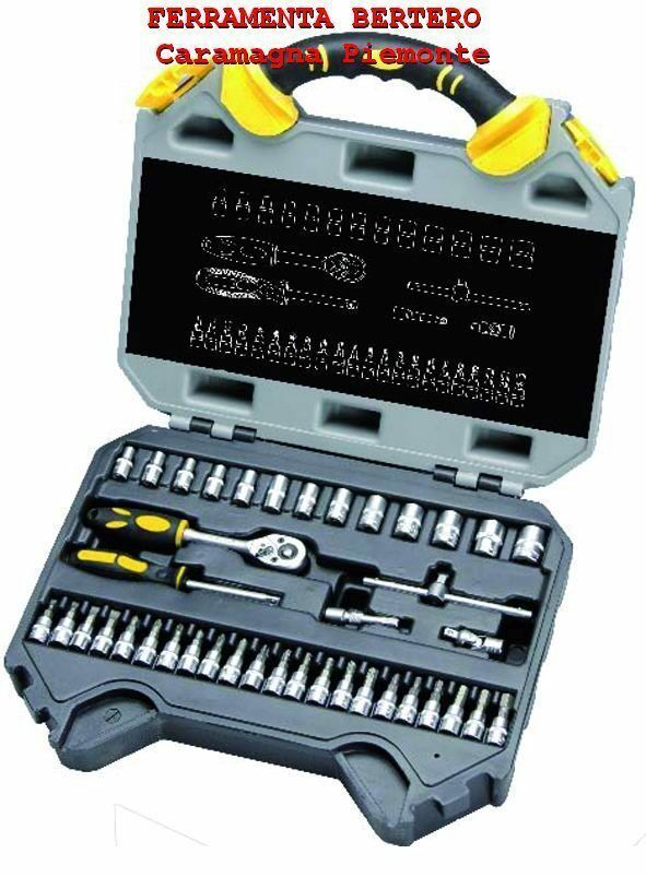 SET BUSSOLE CRV -EXAGONAL VIGOR IN VALIGETTA - CASSETTA 40 pezzi