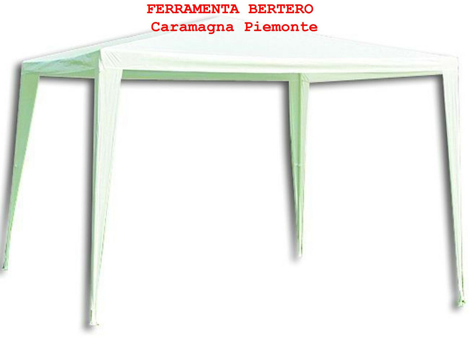 GAZEBO BLINKY 240 COPERTURA PE GR.120 CM.240X240 ingombro a terra 300x300 cm