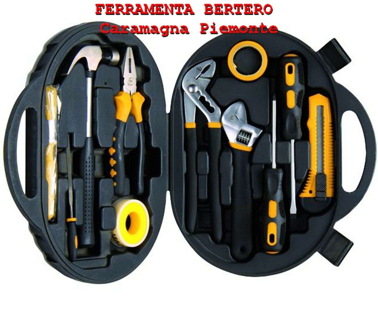 SET UTENSILI VALIGIA VIGOR ART. VAU-V12 PEZZI 12