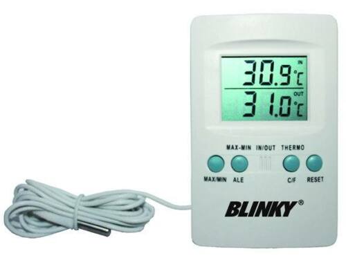 TERMOMETRO DIGITALE BLINKY DA INTERNO+SENSORE ESTERNO
