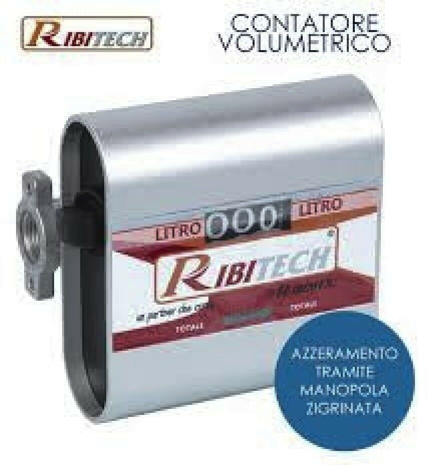 Contatore volumetrico gasolio benzina CONTALITRI con azzeramento