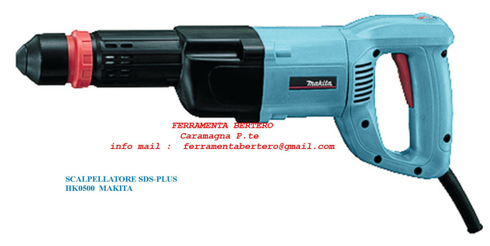 MAKITA HK0500 SCALPELLATORE SDS-PLUS 550 WATT