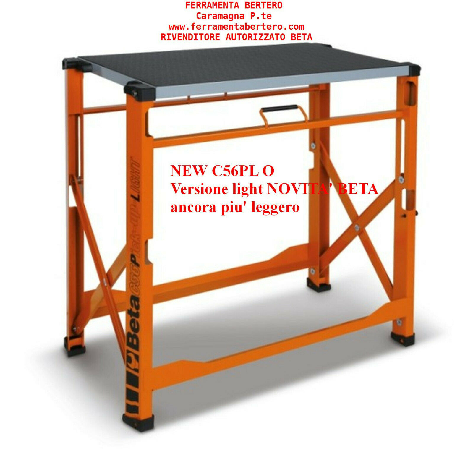 BETA C56PL O BANCO TAVOLO da lavoro pieghevole, novitÃ  BETA versione Light